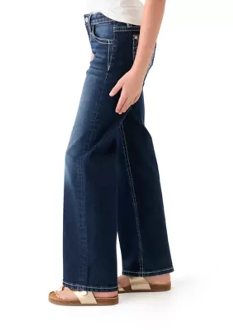 Girls 7-16 Wings Bootcut Jeans