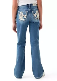 Girls 7-16 Fleur Pocket Jeans