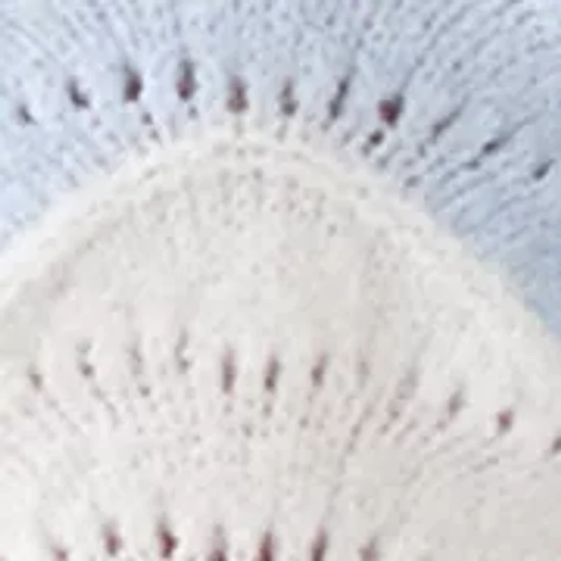 Girl 7-16 Scalloped Wave Stripe Sweater