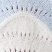 Girl 7-16 Scalloped Wave Stripe Sweater