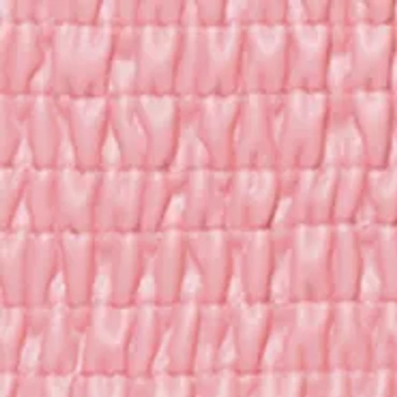 Girls 7-16 Faux Leather Smocked Tiered Skirt