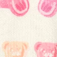 Girls 7-16 Gummy Bear All Over Print Sweater