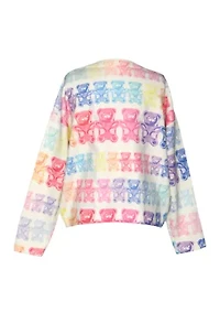 Girls 7-16 Gummy Bear All Over Print Sweater