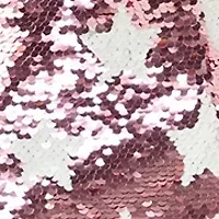 Girls 7-16 Allover Sequin Star Dress