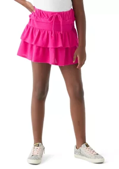 Girls 7-16 Hacci Thermal Tier Skirt
