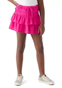 Girls 7-16 Hacci Thermal Tier Skirt