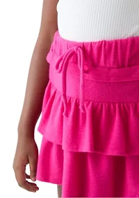 Girls 7-16 Hacci Thermal Tier Skirt