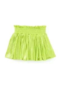 Girls 7-16 Plisse Shine Skort