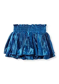 Girls 7-16 Shine Plissé Skort