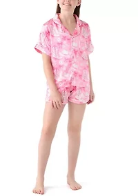 Girls 7-16 Cowgirl Printed Loungewear Set
