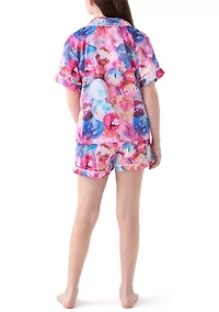 Girls 7-16 Printed Loungewear Set