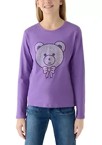 Girls 7-16 Bear Stones Shirt