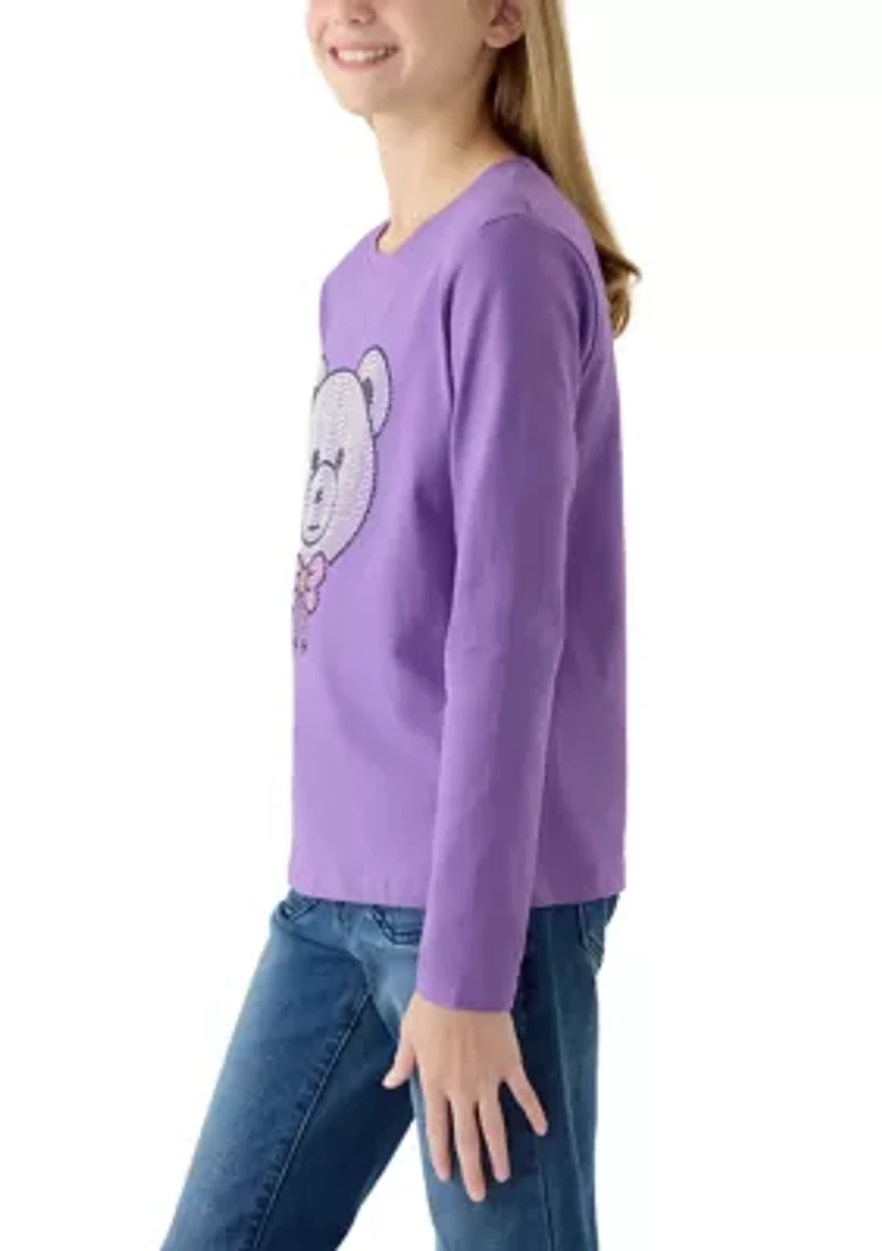 Girls 7-16 Bear Stones Shirt