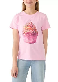 Girls 7-16 Cupcake Graphic Shirt