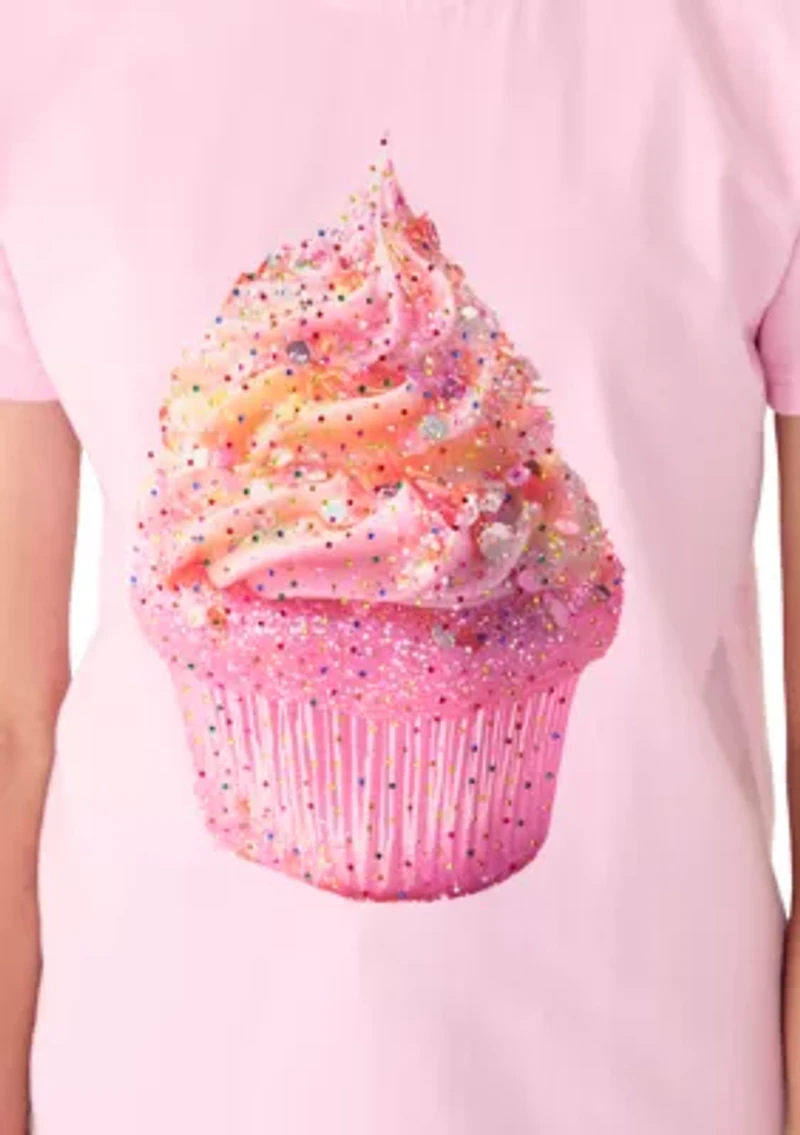Girls 7-16 Cupcake Graphic Shirt