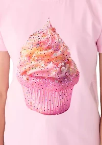 Girls 7-16 Cupcake Graphic Shirt