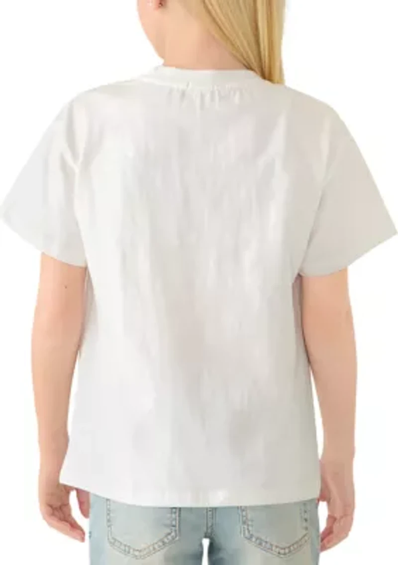 Girls 7-16 Patchwork Boots Shirt