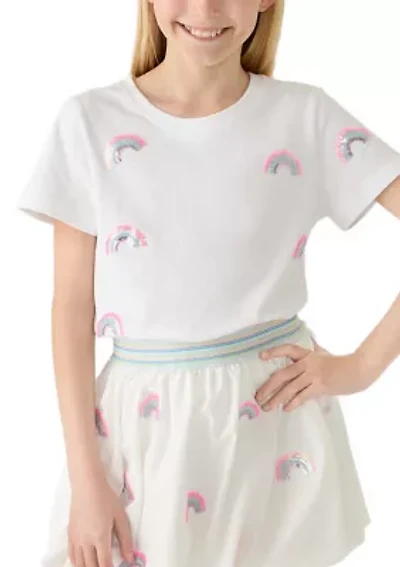 Girls 7-16 Rainbow Shirt
