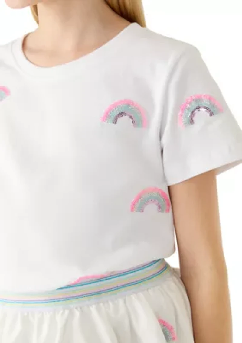 Girls 7-16 Rainbow Shirt