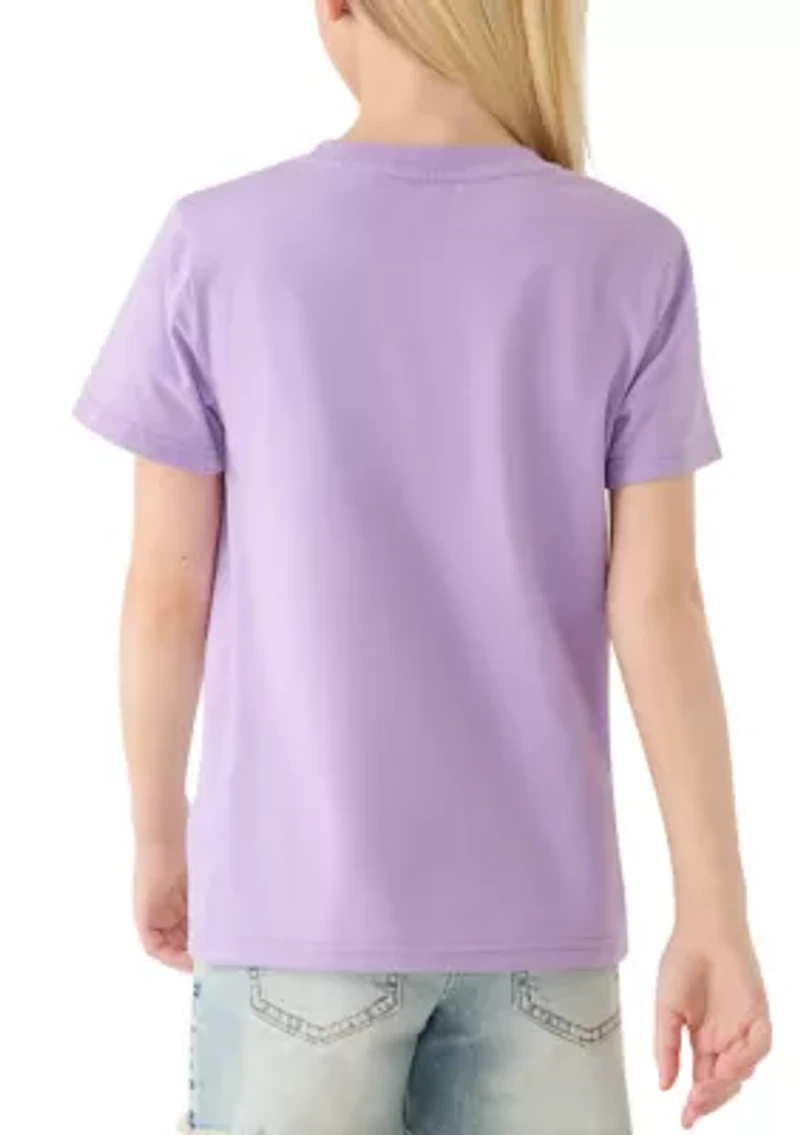 Girls 7-16 Smile Graphic Shirt