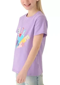 Girls 7-16 Smile Graphic Shirt