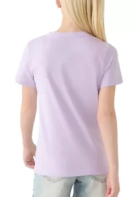 Girls 7-16 Heart Graphic Shirt