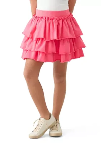 Girls 7-16 Ruffle Tiered Layer Skirt
