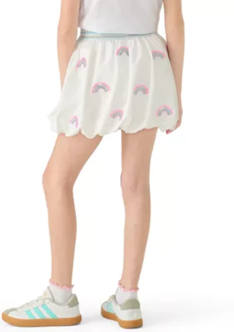 Girls 7-16 Rainbow Skirt