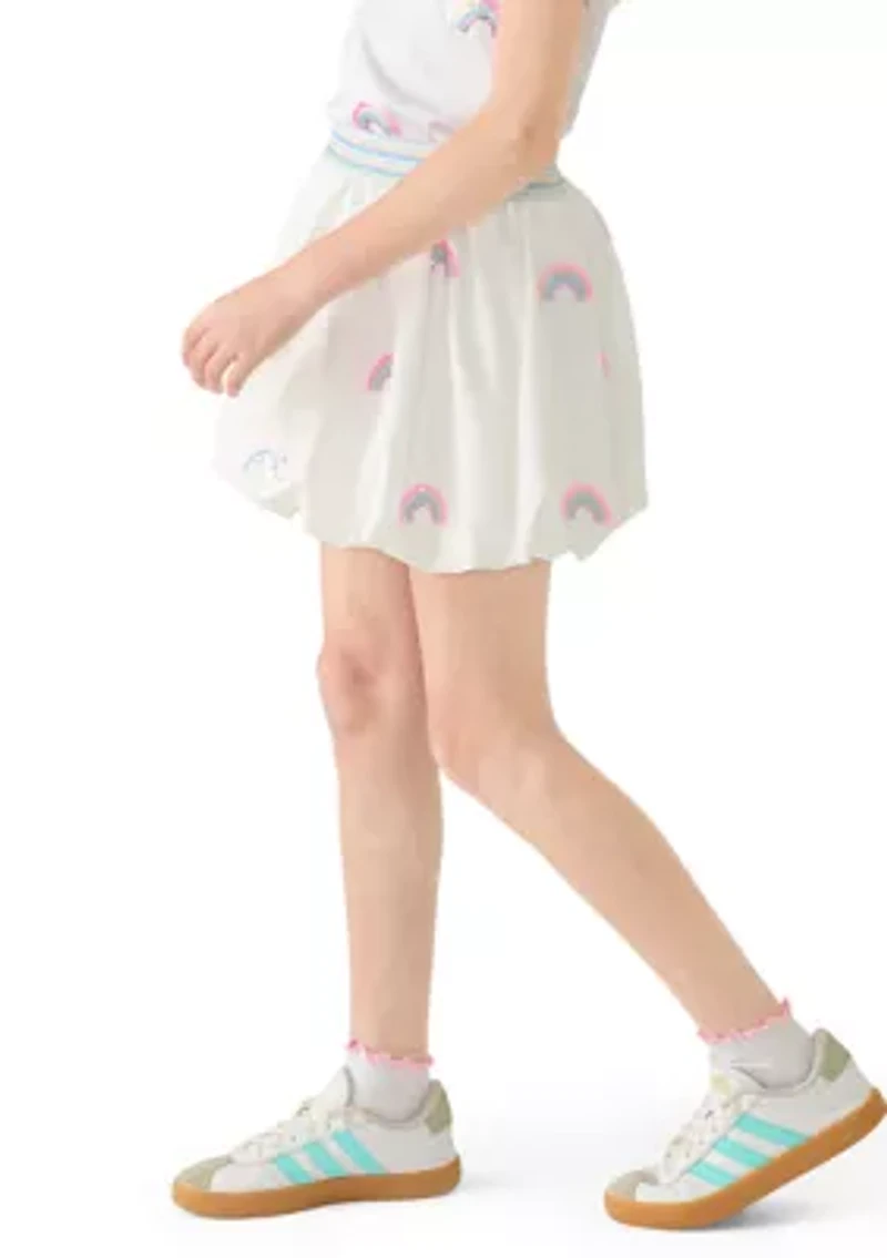 Girls 7-16 Rainbow Skirt