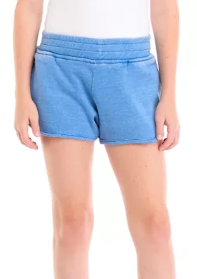 Girls 7-16 Ribbed Soft Shorts