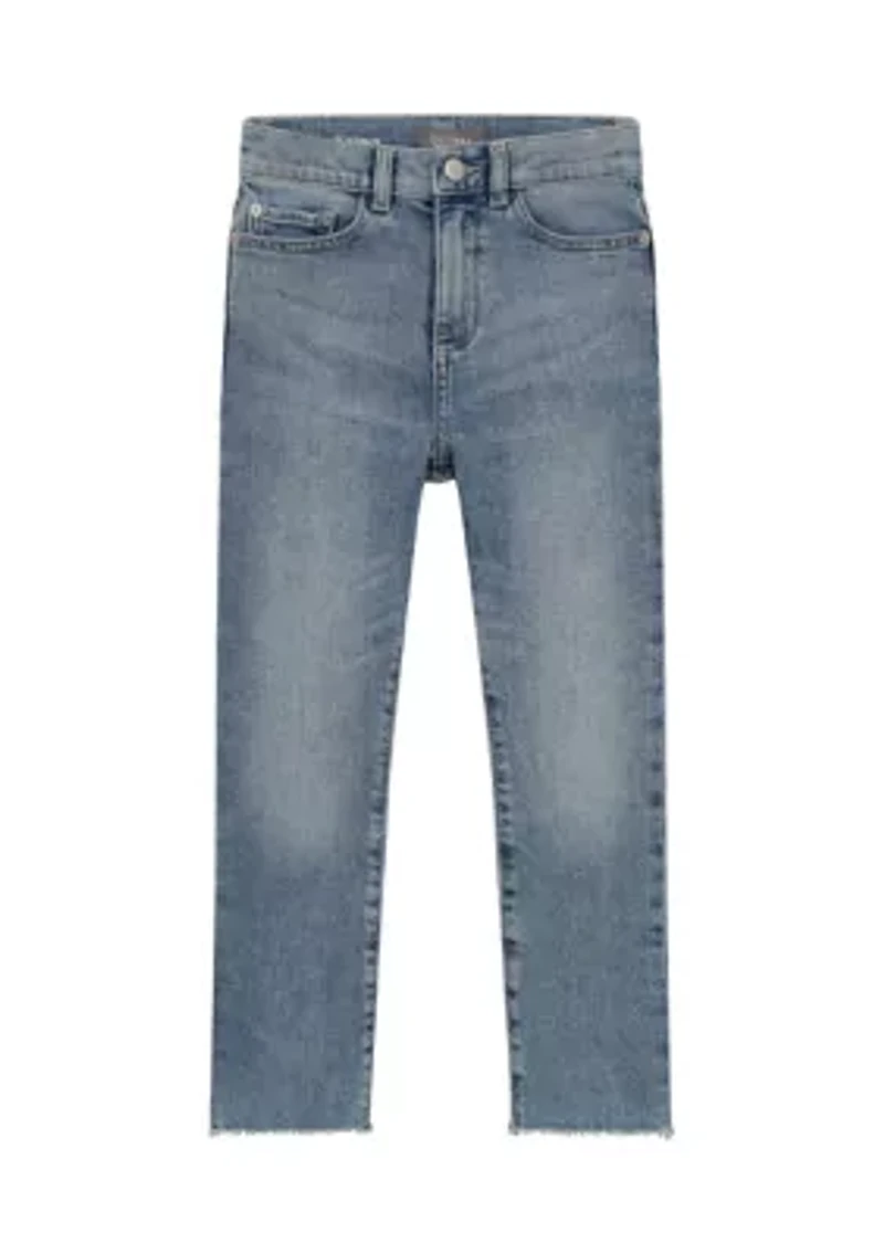 Girls 7-16 Emie Straight High Rise Jeans