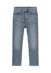 Girls 7-16 Emie Straight High Rise Jeans