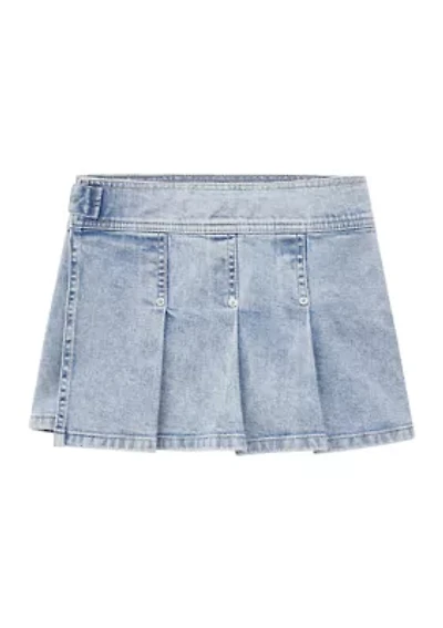 Girls 7-16 Pleated Skort