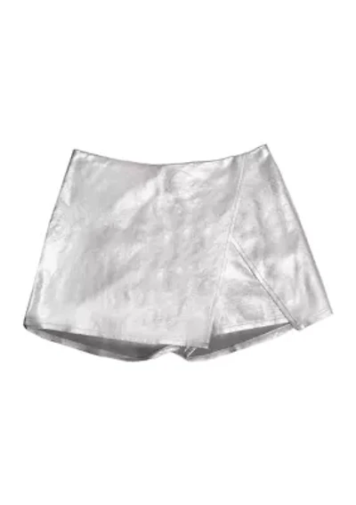 Girls 7-16 Silver Skort