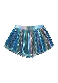 Girls 7-16 Pleated Shorts