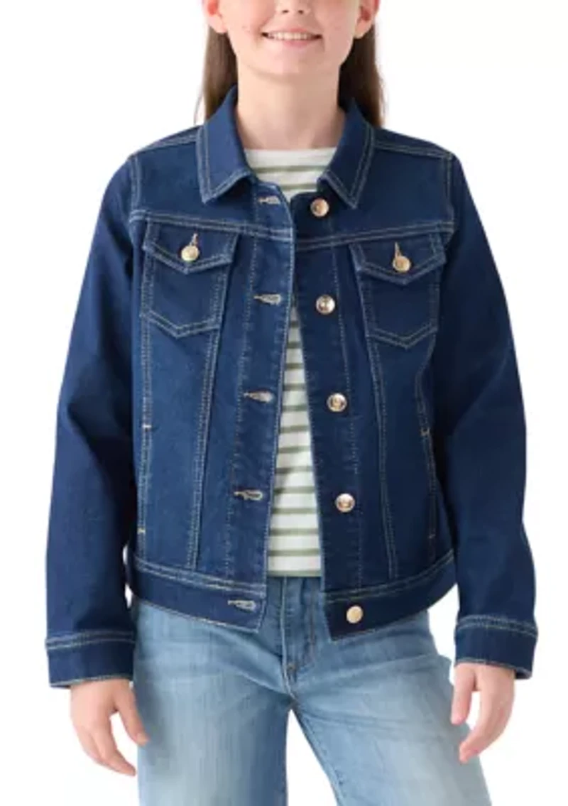 Girls 7-16 Denim Jacket