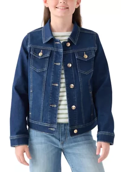 Girls 7-16 Denim Jacket