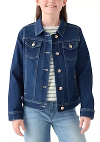 Girls 7-16 Denim Jacket