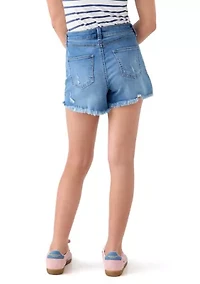 Girls 7-16 Super High Rise Shorts