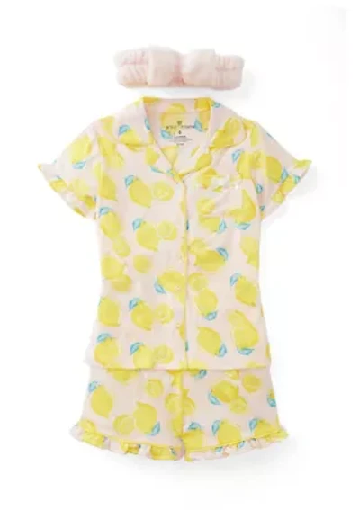 Girls 4-6x Printed Pajama Set