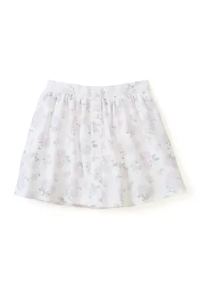 Girls 4-6x Floral Skort Set