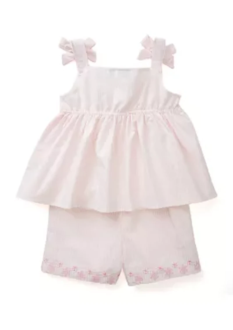 Girls 4-6x 3 Piece Striped Set