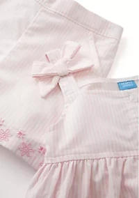 Girls 4-6x 3 Piece Striped Set