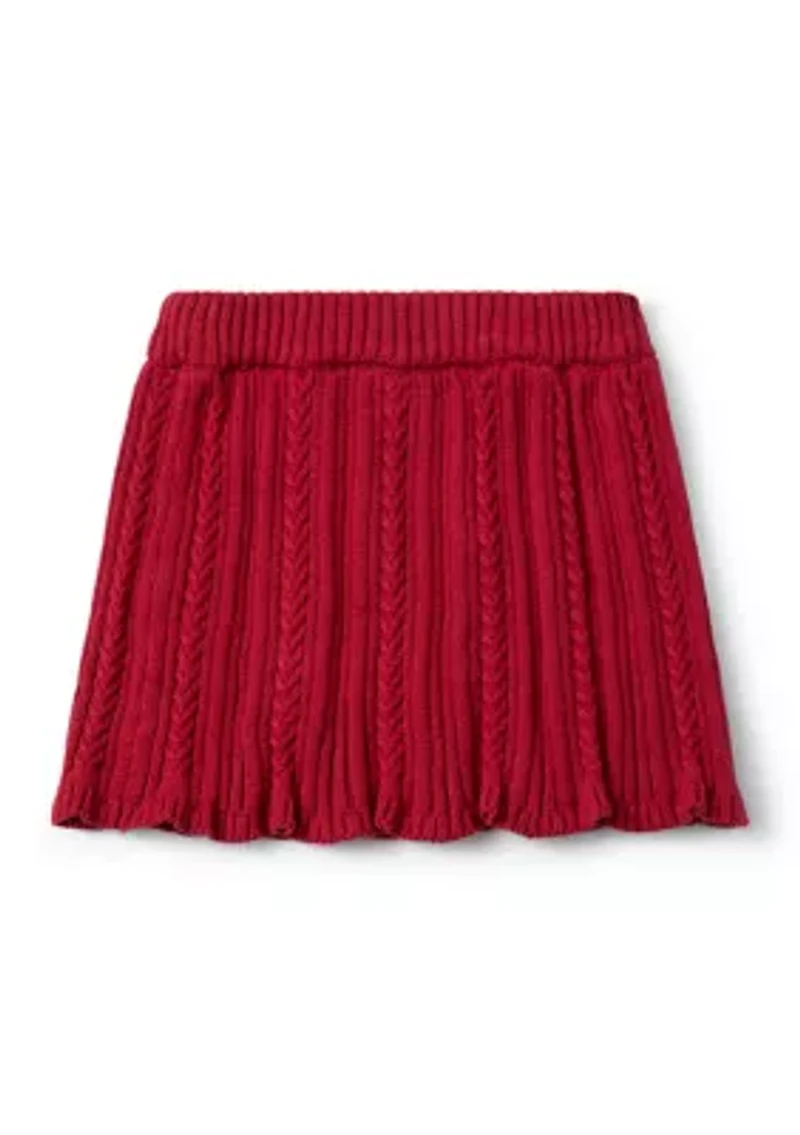 Girls 4-6x Skirt and Sweater Set