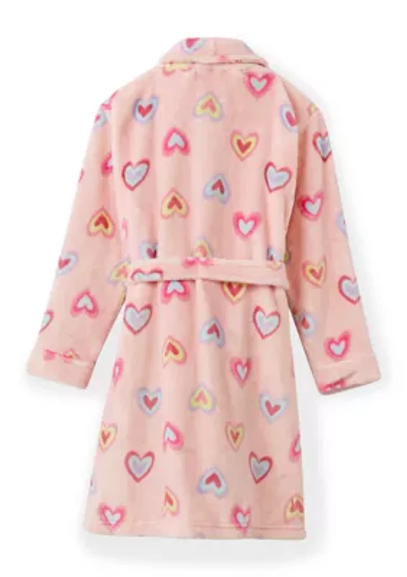 Girls 4-6x Bow Robe