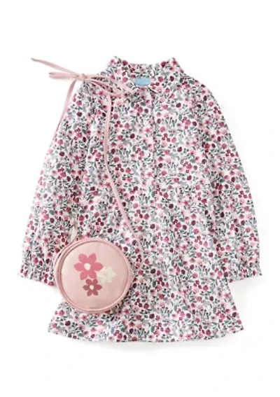 Girls 4-6x Corduroy Dress & Bag Set