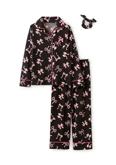 Girls 4-6x 3-Piece Pajama Set