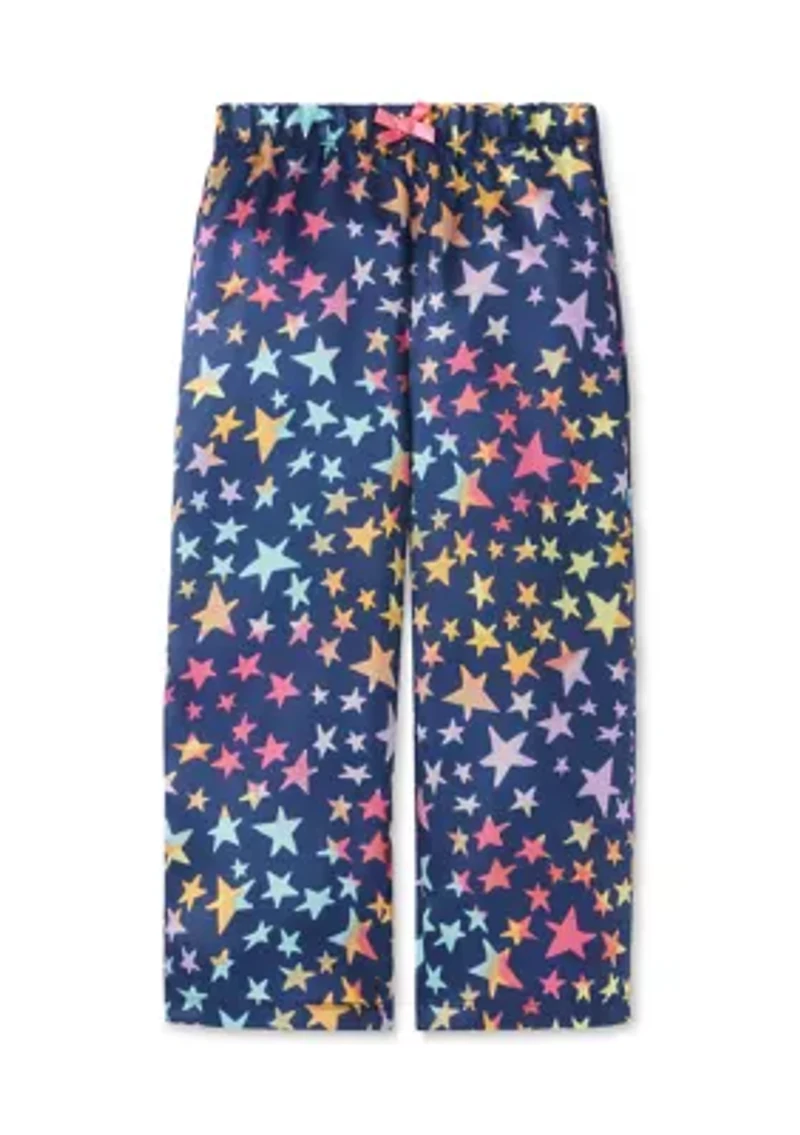 Girls 4-6X Whimsy Hearts Pajama Set with Sleep Mask