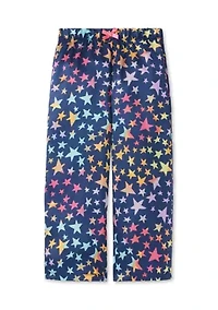 Girls 4-6X Whimsy Hearts Pajama Set with Sleep Mask