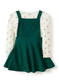 Girls 4-6x 2 Piece Jumper Set